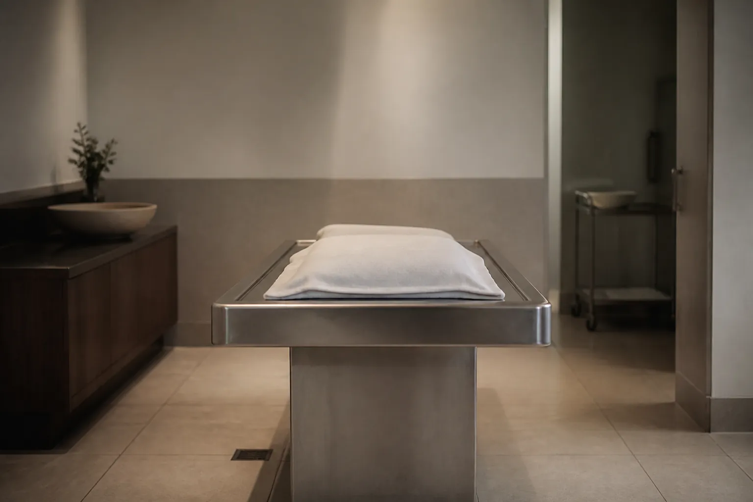 Funérarium ou chambre mortuaire : où conserver le corps ?