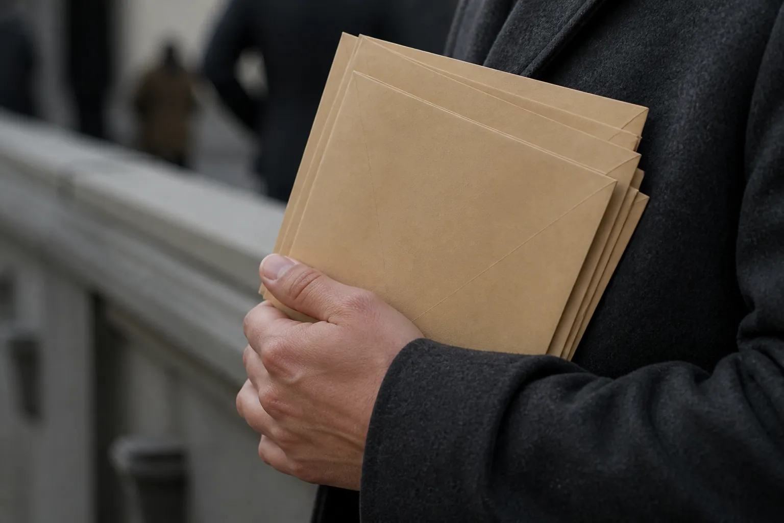 File d'attente devant le consulat d'Algérie à Bobigny un matin de semaine