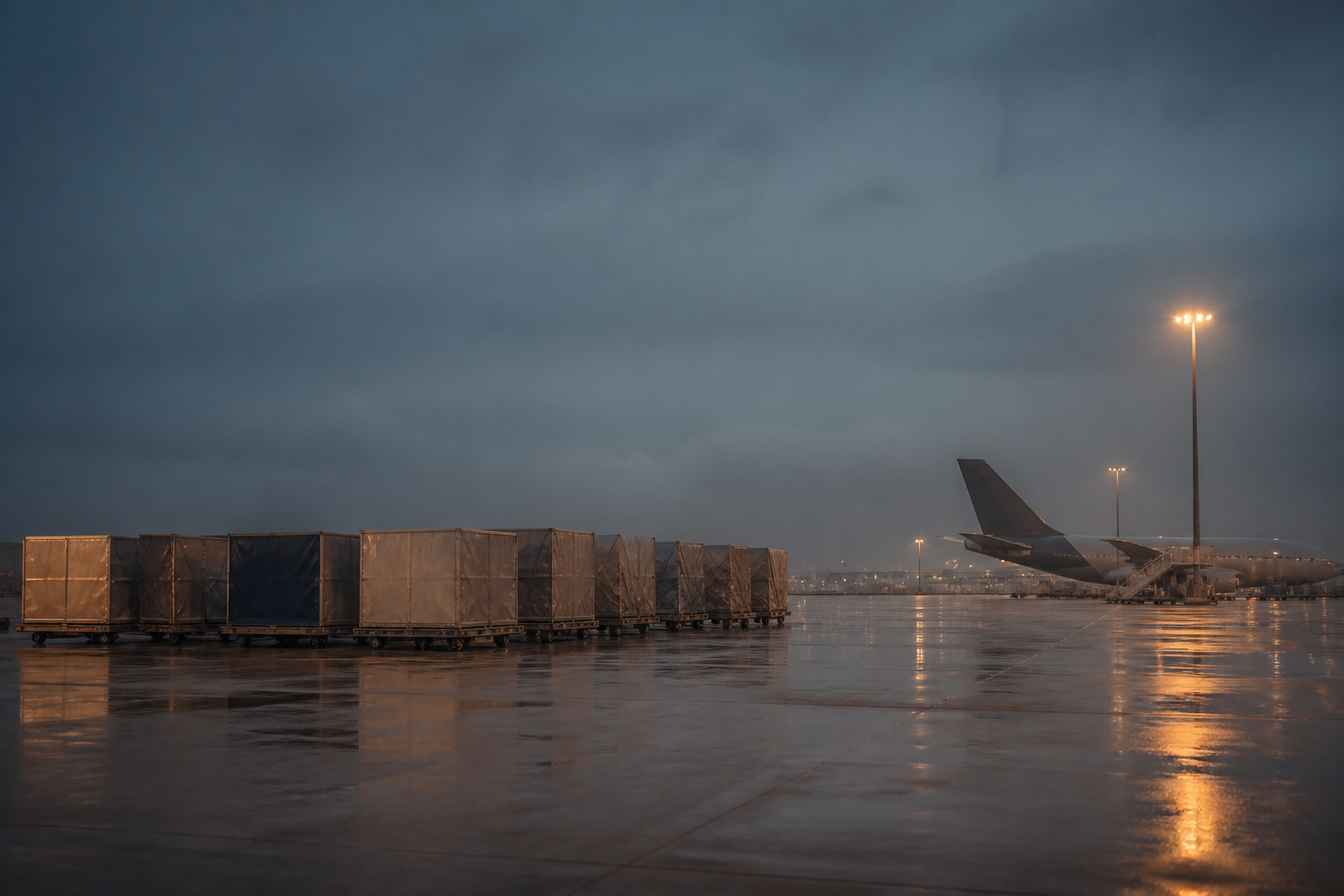 Fret funéraire aérien : de Roissy à l'aéroport algérien